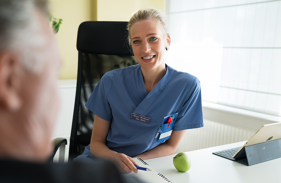 Dietist använder ND Kost i sin dagliga verksamhet med patienter