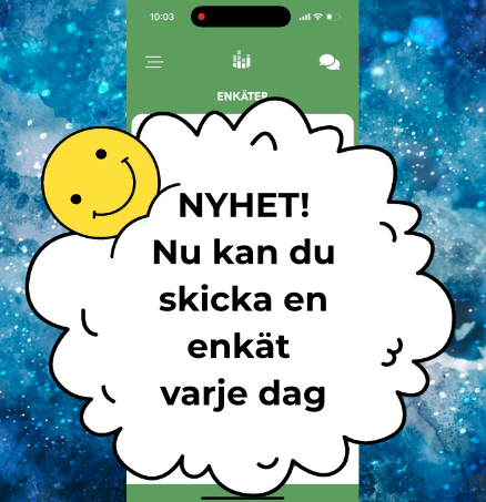 Nu kan du påminna klienterna med dagliga enkäter